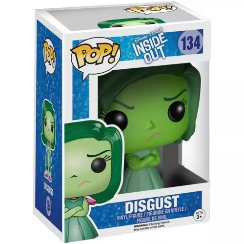 Funko Pop! Disgust #134 Disney Pixar Inside Out Vinyl Figure Box