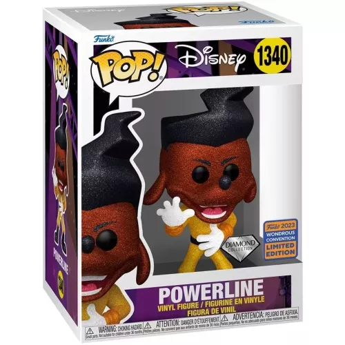 Funko Pop! Powerline #1340 Diamond Collection Disney Box