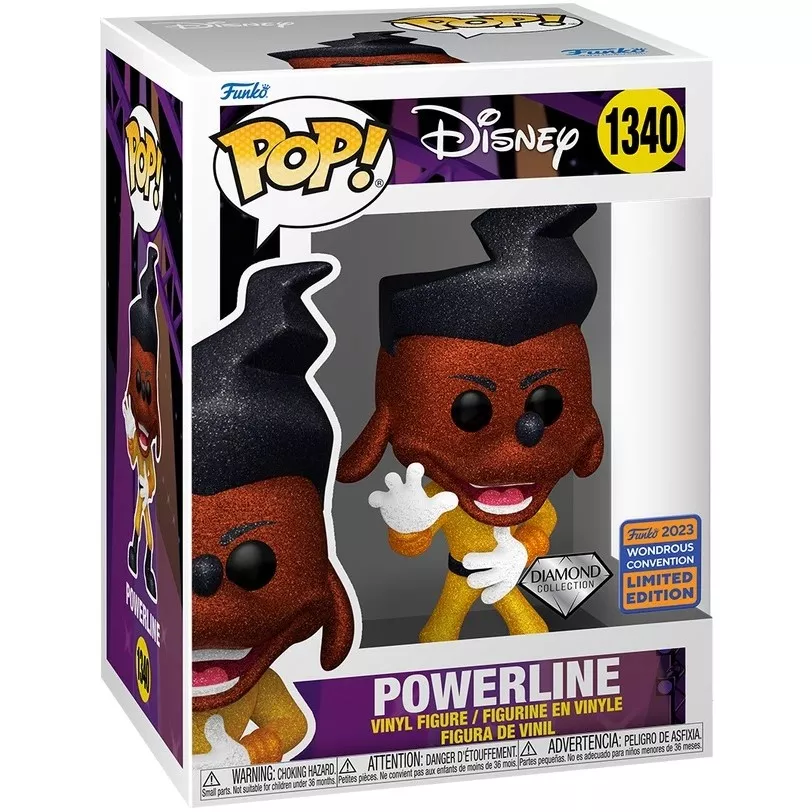 Funko Pop! Powerline #1340 Diamond Collection Disney