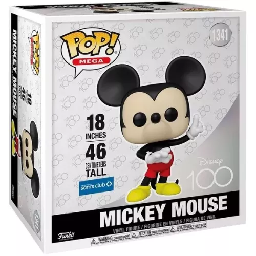 Funko Pop! Mickey Mouse #1341 18 Inch Disney 100 Vinyl Figure Box