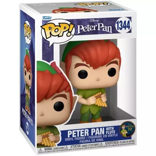 Funko Pop! Peter Pan with Flute #1344 Disney Peter Pan Box