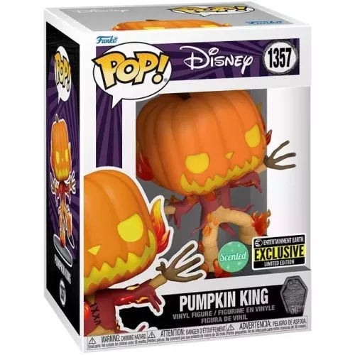 Funko Pop! Pumpkin King #1357 Scented Disney Vinyl Figure Box