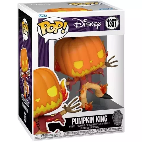 Funko Pop! Pumpkin King #1357 Disney Vinyl Figure Box