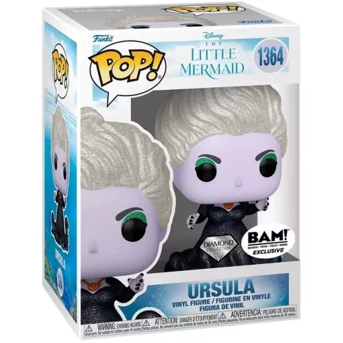 Funko Pop! Ursula #1364 Diamond Collection Disney The Little Mermaid Box
