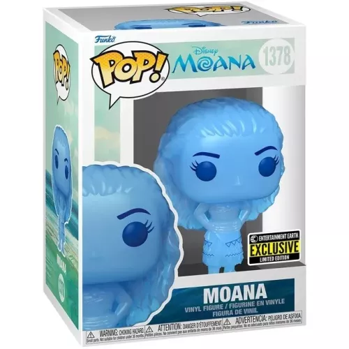 Funko Pop! Moana #1378 Translucent Disney Moana Vinyl Figure Box