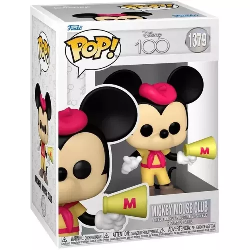 Funko Pop! Mickey Mouse Club #1379 Disney 100 Vinyl Figure Box