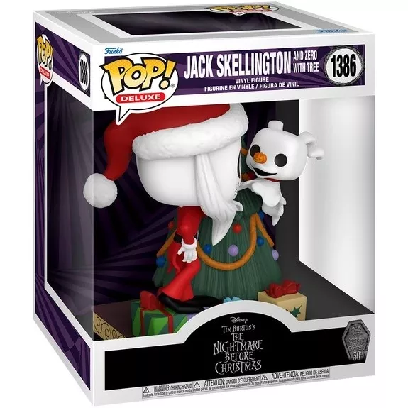 Jack Skellington and Zero with Tree Box