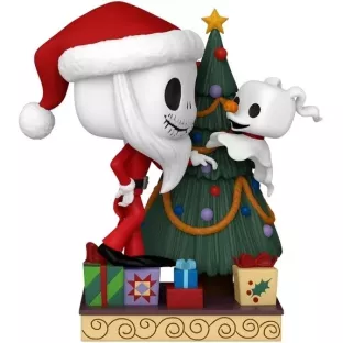 Jack Skellington and Zero with Tree
