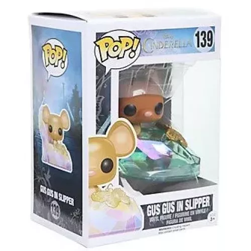 Funko Pop! Gus Gus in Slipper #139 Disney Cinderella Box