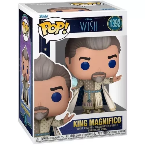 Funko Pop! King Magnifico #1392 Disney Wish Vinyl Figure Box