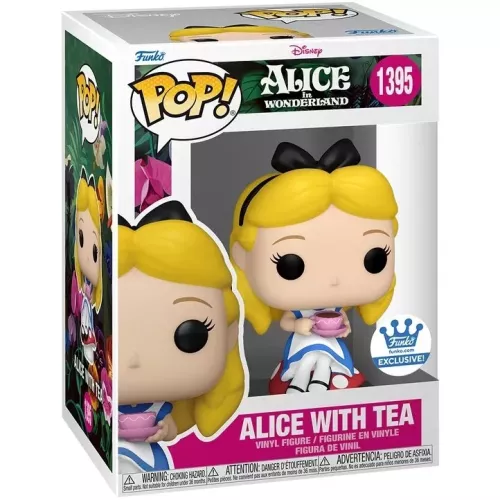 Funko Pop! Alice with Tea #1395 Disney Alice in Wonderland Box