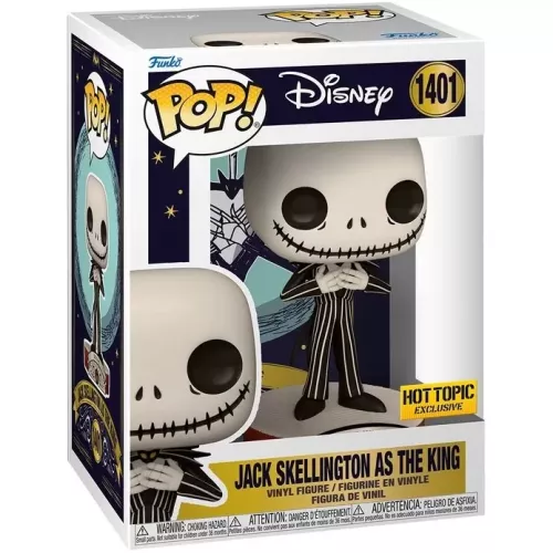 Funko Pop! Jack Skellington as the King #1401 Tarot Card Box