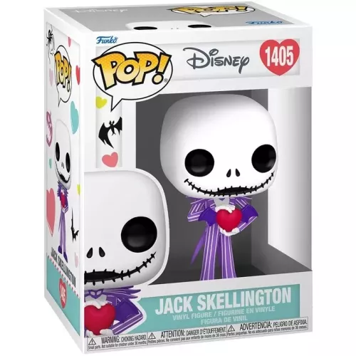 Funko Pop! Jack Skellington #1405 Valentine's Colors Box