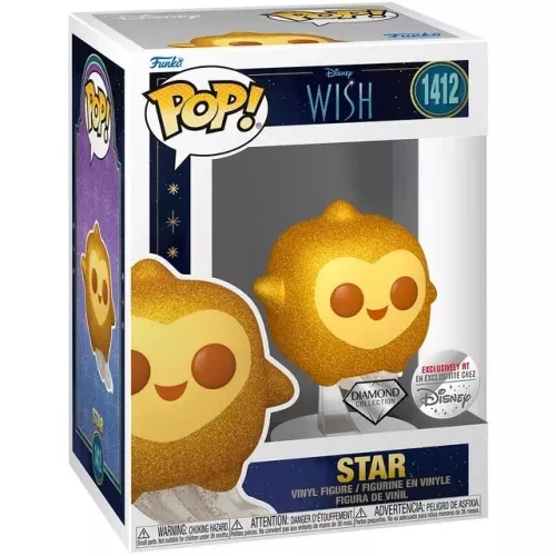 Funko Pop! Star #1412 Diamond Collection Disney Wish Box