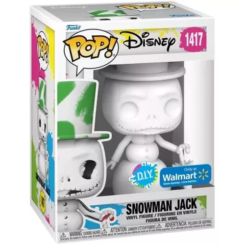 Funko Pop! Snowman Jack #1417 D.I.Y. Disney Vinyl Figure Box