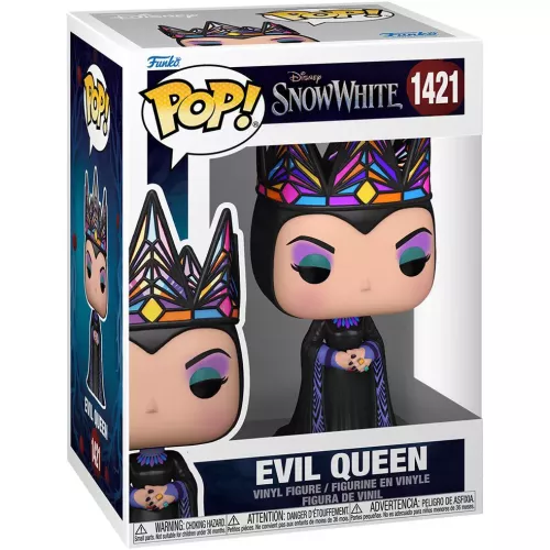 Funko Pop! Evil Queen #1421 Blue & Black Gown Disney Snow White Box