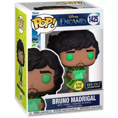 Funko Pop! Bruno Madrigal #1425 Glows in the Dark Disney Encanto Box