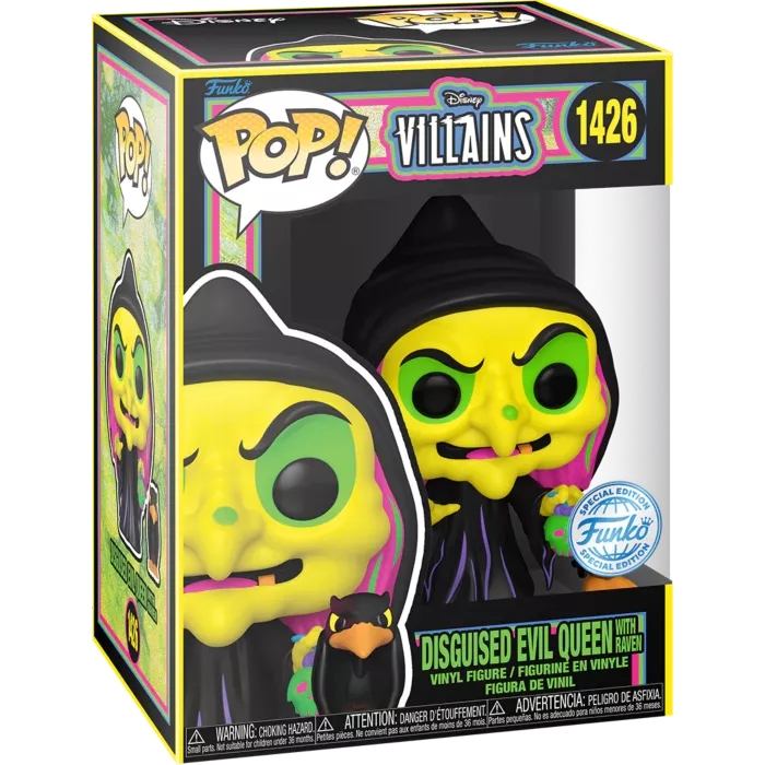 Disguised Evil Queen with Raven Box