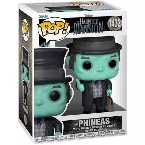 Funko Pop! Phineas #1432 Disney Haunted Mansion Vinyl Figure Box