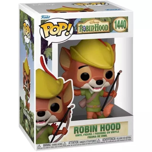 Funko Pop! Robin Hood #1440 Disney Robin Hood Vinyl Figure Box