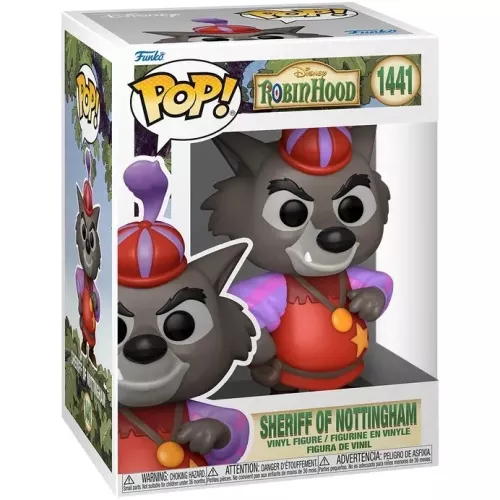 Funko Pop! Sheriff of Nottingham #1441 Disney Robin Hood Box