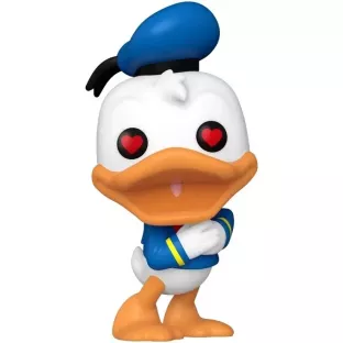 Donald Duck with Heart Eyes