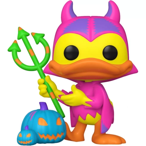 Funko Pop! Donald Duck with Pumpkin #1446 Chase Blacklight