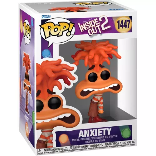 Funko Pop! Anxiety #1447 Disney Pixar Inside Out 2 Box
