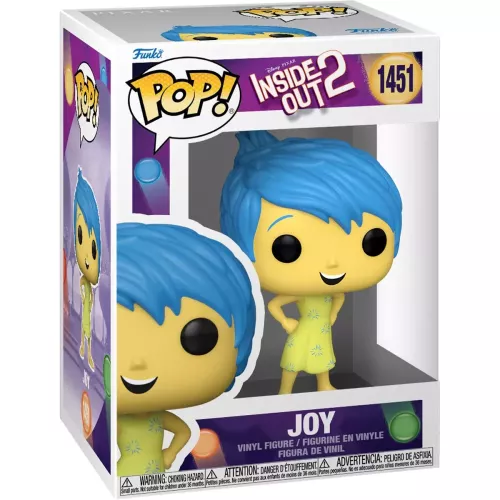 Funko Pop! Joy #1451 Disney Pixar Inside Out 2 Vinyl Figure Box