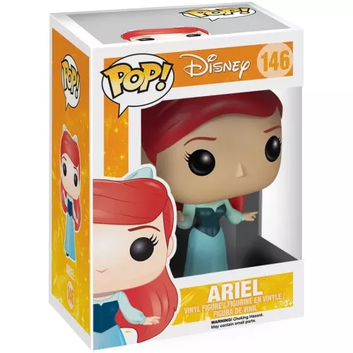 Funko Pop! Ariel #146 Peasant Dress Disney Vinyl Figure Box