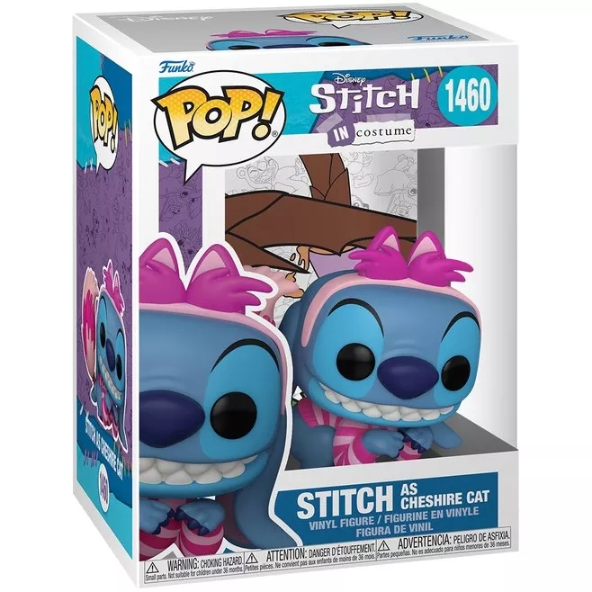 Stitch as Cheshire Cat Box