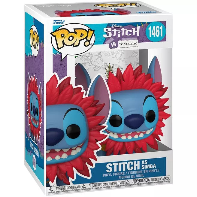 Stitch as Simba Box
