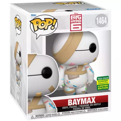 Funko Pop! Baymax #1464 with Bandages 6 Inch Disney Big Hero 6 Box