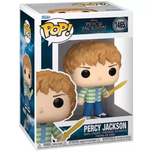 Funko Pop! Percy Jackson #1465 Disney Percy Jackson and the Olympians Box