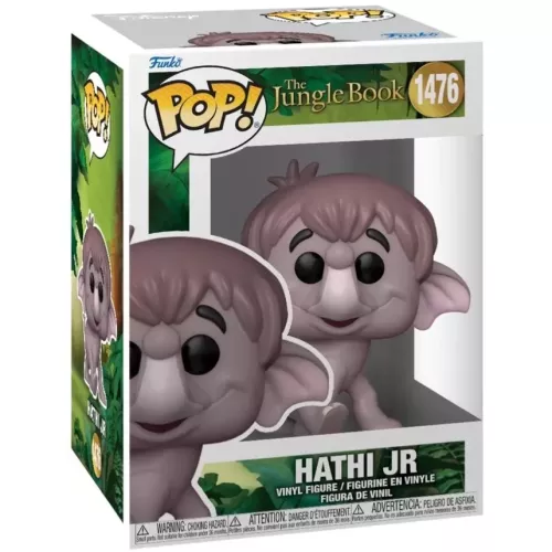 Funko Pop! Hathi Jr #1476 The Jungle Book Disney Vinyl Figure Box