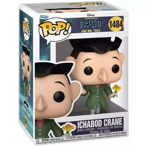 Funko Pop! Ichabod Crane #1484 Disney The Adventures Ichabod and Mr. Toad Box