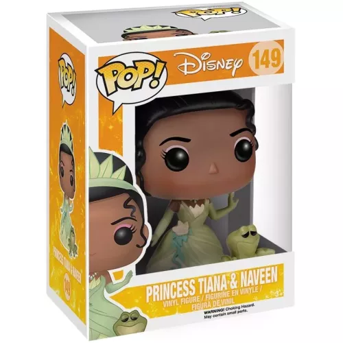 Funko Pop! Princess Tiana & Naveen #149 Disney Vinyl Figure Box