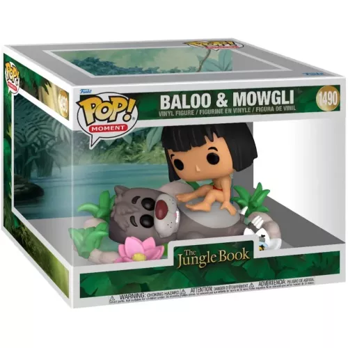 Funko Pop! Baloo & Mowgli #1490 The Jungle Book Disney Box