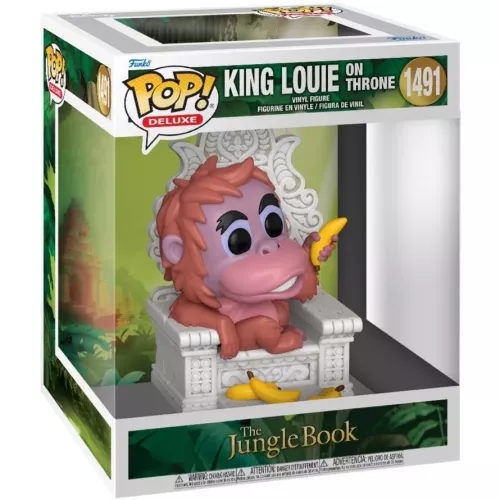 King Louie on Throne