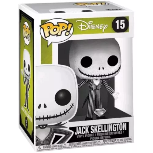 Funko Pop! Jack Skellington #15 Diamond Collection Box
