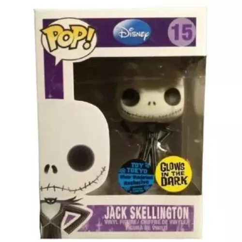 Funko Pop! Jack Skellington #15 Glows in the Dark Disney Box