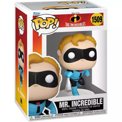 Funko Pop! Mr. Incredible #1509 Classic Suit Disney Pixar The Incredibles Box