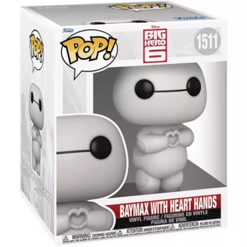 Funko Pop! Baymax with Heart Hands #1511 6 Inch Disney Big Hero 6 Box