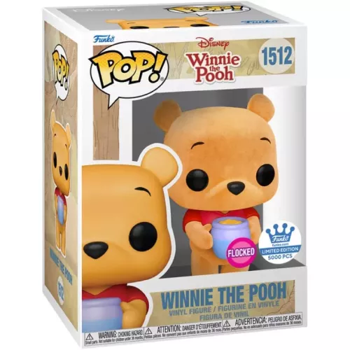 Funko Pop! Winnie the Pooh #1512 Flocked Disney Winnie the Pooh Box