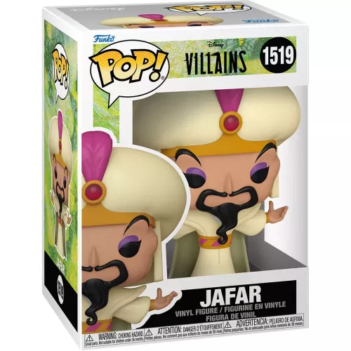 Funko Pop! Jafar #1519 as Sultan Disney Villains Vinyl Figure Box