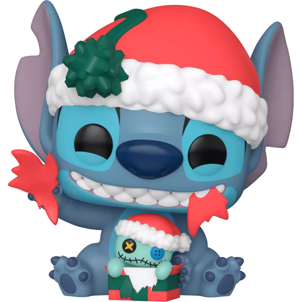 Stitch Unwrapping Gift