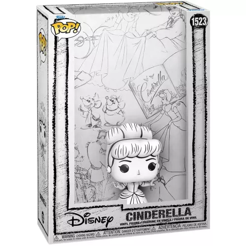 Funko Pop! Cinderella #1523 Sketched Deco Disney Vinyl Figure Box