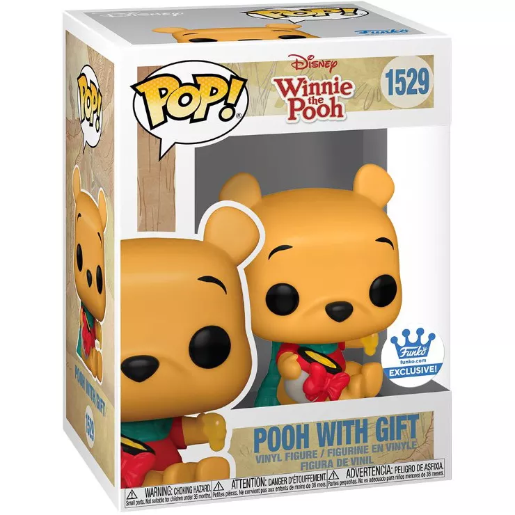 Pooh with Gift Box