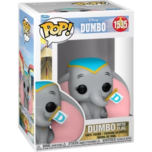 Dumbo with Flag
