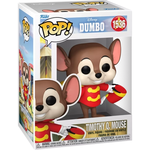Funko Pop! Timothy Q. Mouse #1536 Disney Dumbo Vinyl Figure Box